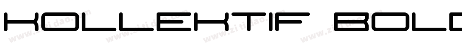 Kollektif Bold字体转换